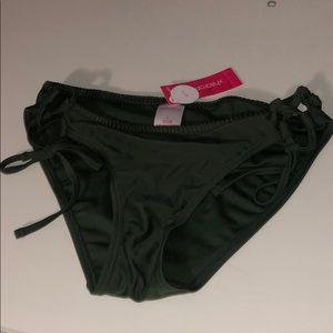 Xhilaration bikini bottom with side tie